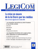 Revue Legicom, no 39